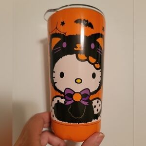 Hello Kitty Halloween Cat Costume Stainless Steel Mug, 26 Oz